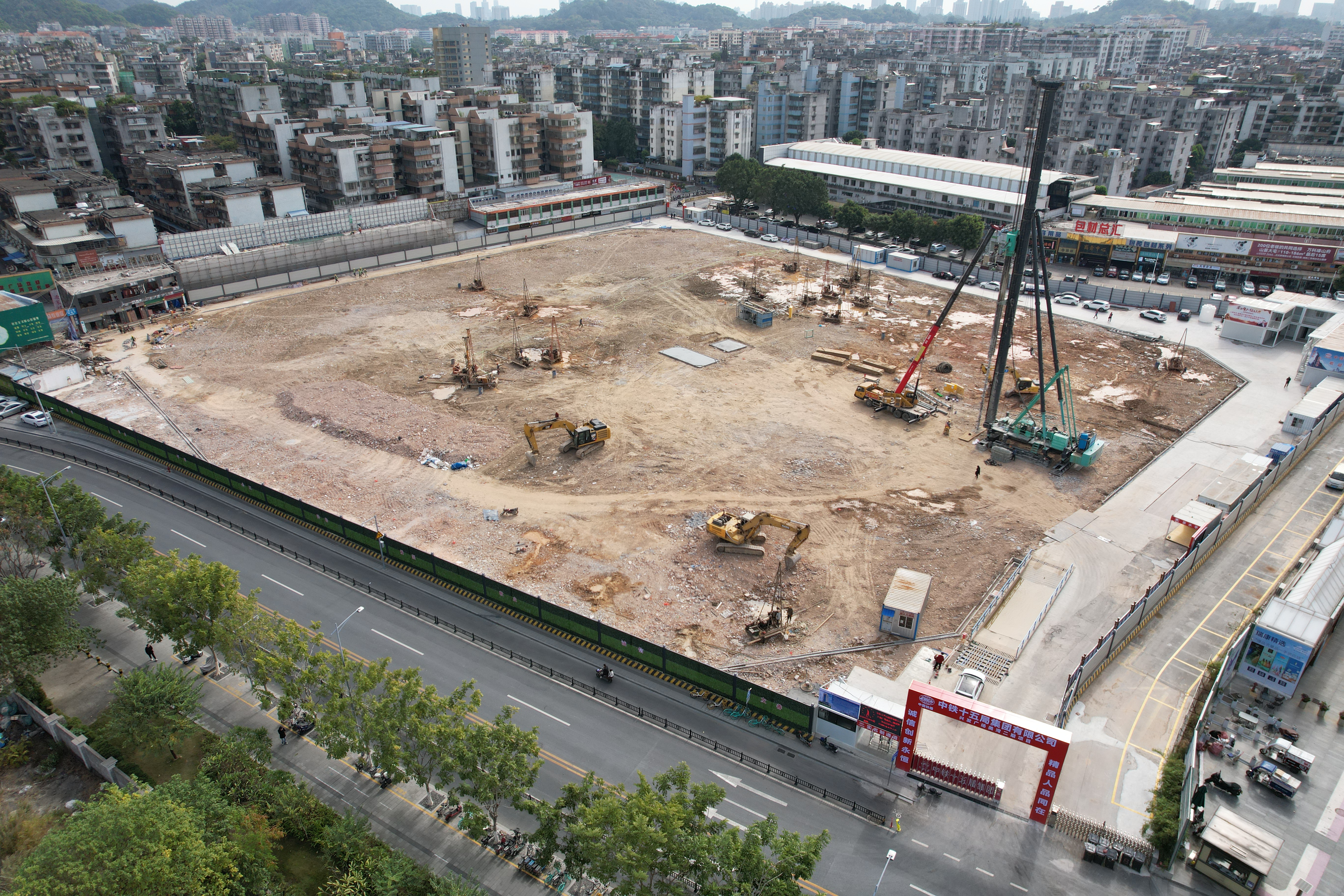 兴发广场美湾二期项目基坑支护与桩基工程